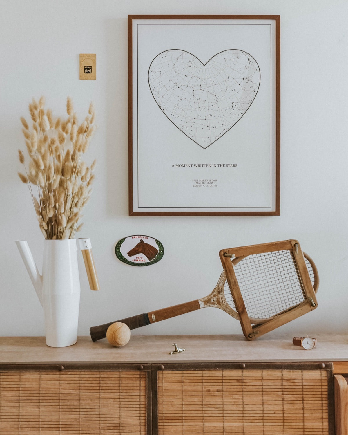 Premium Poster mit Holzrahmen