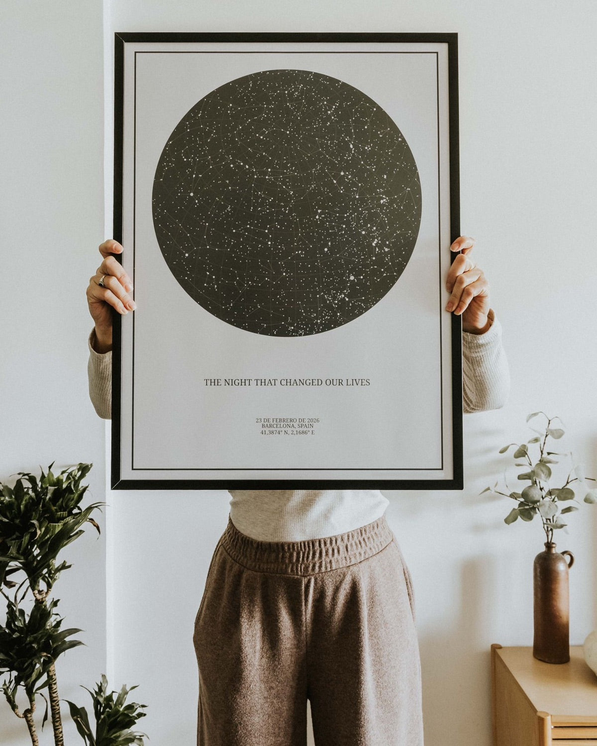Premium Poster mit Holzrahmen