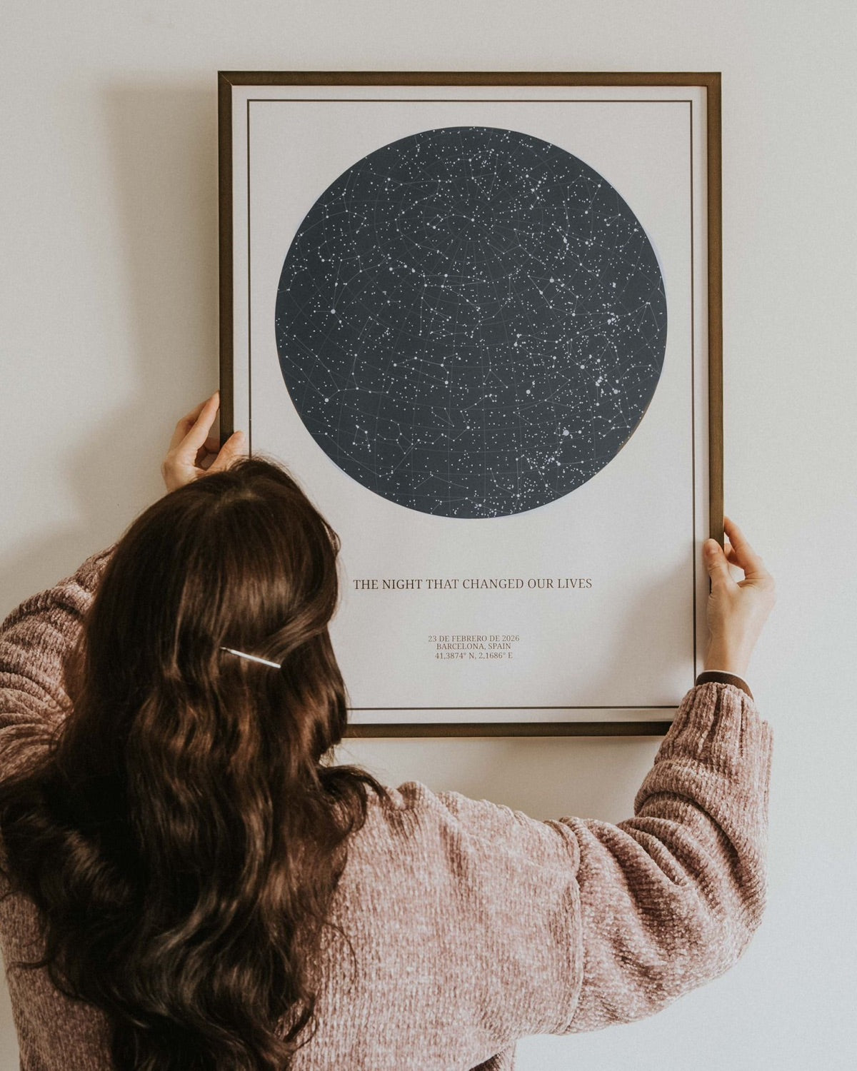 Premium Poster mit Holzrahmen