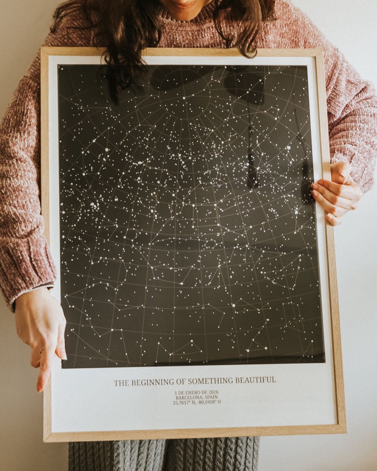 Premium Poster mit Holzrahmen